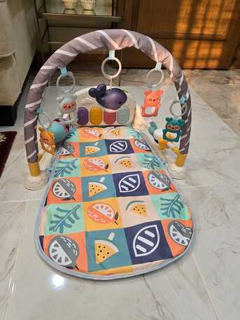 Jeddah, Baby & Kid Stuff, SAR 80,  Baby Fitness And Activity Bed. Musical With Piano. Rattles Bar