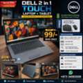 BHD 99,  DELL Core I7 8th Generation Touch Laptop + Tablet 2 In 1 14
