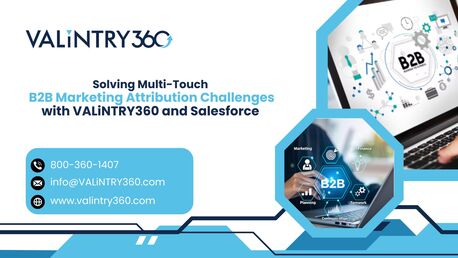 New York, Software Development, Solving Multi-Touch B2B Marketing Attribution Challenges With VALiNTRY360 And Salesforce