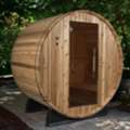 Shop A 2 Person Outdoor Sauna Crafted From Cedar With Traditional Steam Heating For An Aut