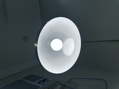 Jeddah, Furniture, SAR 270,  🔥 HOMEBOX **LIKE NEW** ZIMMER ARC FLOOR LAMP 🔥