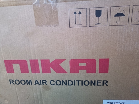 Riyadh, Household Items, SAR 750,  Nikai Window Air Conditioner AC 1.5 Ton 17200BTU