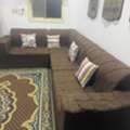 SAR 600,  8 Seater Sofa Set In Good Condition(negotiable)