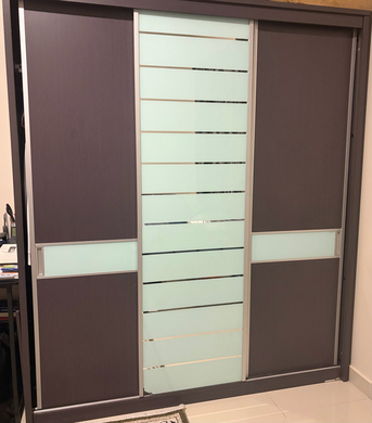Al Rawabi, Furniture, SAR 550,  URGENT SALE 3 Bed Frames + 3 Door Sliding Wardrobe  SAR 550
