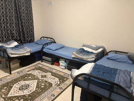 Al Rawabi, Furniture, SAR 550,  URGENT SALE 3 Bed Frames + 3 Door Sliding Wardrobe  SAR 550