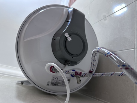 Jeddah, Appliances, SAR 500,  Saudi Ceramics 50L Electric Water Heaters (Qty: 2) | LIKE NEW | SR 250 Each / SR 500 Both