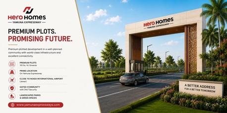 Greater Noida, Residential Plots, INR 10000000,  150 Sq. Yard,  Buy Plots At Hero Homes Yamuna Expressway For Future Home Construction