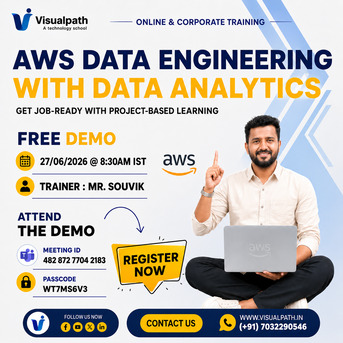 Hyderabad, Lessons Offered, Master FREE AWS Data Engineering Online Demo &ndash; Join Now!