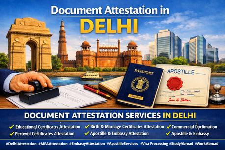New Delhi, Legal, Document Attestation In Delhi