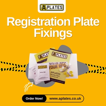 London, Auto Parts, Registration Plate Fixings For A Secure And Professional Fit