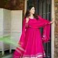 INR 5500,  Buy ZenAlyaa Sharvani Georgette Suit Set Online