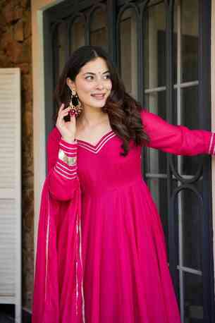Jaipur, Clothing & Accessories, INR 5500,  Buy ZenAlyaa Sharvani Georgette Suit Set Online
