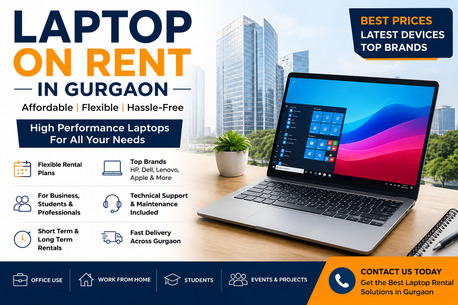 Ghaziabad, Computer, Laptop On Rent In Gurgaon &ndash; Affordable Rental Solutions For Businesses And Individuals