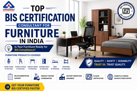 Noida, Business, Top BIS Certification Consultant For Furniture In India