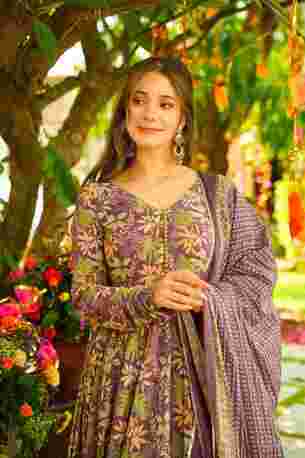 Jaipur, Clothing & Accessories, INR 3800,  Buy Idaho Parvaneh Gul Suit Without Dupatta Online