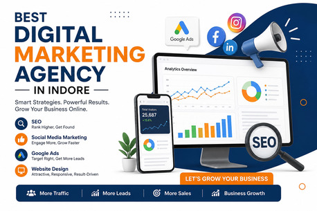 Indore, Marketing, Best Digital Marketing Agency In Indore For Business Growth