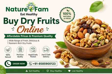 Faridabad, Business Partners, Buy Dry Fruits Online Affordable Prices & Premium Quality - Naturefam