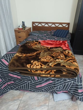 Hoora, Furniture, BHD 25,  Double Bed With Mattress For Sale