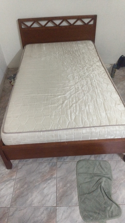 Hoora, Furniture, BHD 20,  Double Bed Without Mattress For Sale