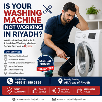 Riyadh, Businesses For Sale, Is Your Washing Machine Not Working In Riyadh?