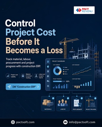 Dubai, Software Development, PACT REVENU Project Management Software In Saudi Arabia | Control Project Costs & Track Co