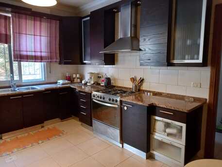 Amman, Apartments, Flats, Houses & Villas, JOD 12000/year,  Furnished,  3 BR,  203 Sq. Meter,  Beautiful Furnished Family Apartment With Two Private Gardens In Wadi Saqra / Shmeisani