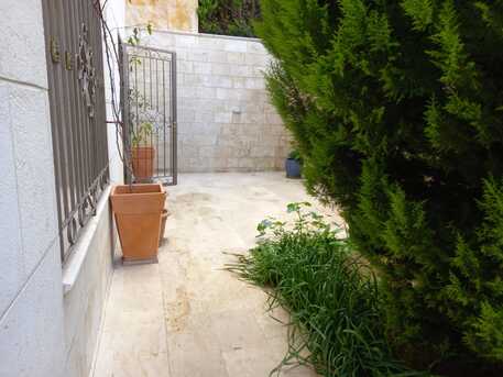 Amman, Apartments, Flats, Houses & Villas, JOD 12000/year,  Furnished,  3 BR,  203 Sq. Meter,  Beautiful Furnished Family Apartment With Two Private Gardens In Wadi Saqra / Shmeisani