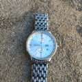 BHD 30,  Luxury Silver Stainless Steel Watch For Men | Elegant Wrist Watch | Excellent Condition