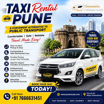 Pune, Travel, Taxi Rental Pune: A Convenient Alternative To Public Transport