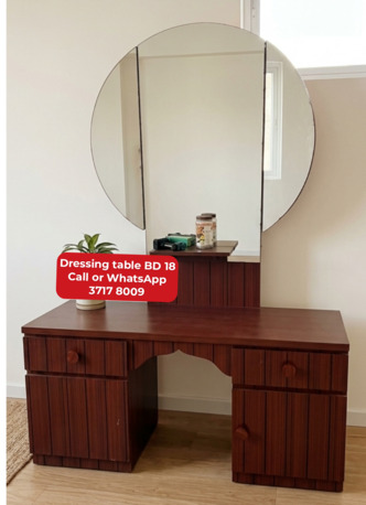 Manama, Furniture, BHD 18,  🌍🌐Dressing Table In Good Condition For Sale With Delivery