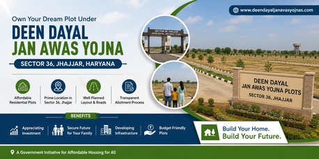 Haryana, Residential Plots, DDJAY Plots In Jhajjar | Deen Dayal Jan Awas Yojna Sector 36 Haryana