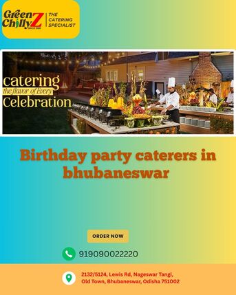 Bhubaneswar, Food, Birthday Party Caterers In Bhubaneswar