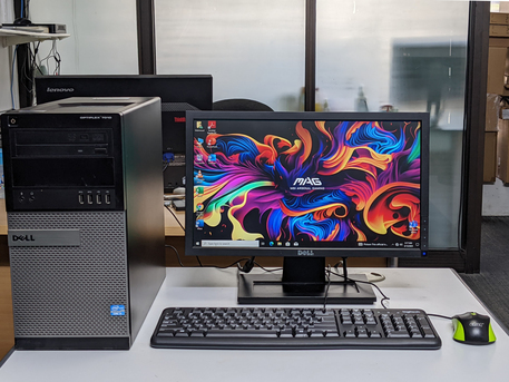 Manama, Computers, BHD 63,  Dell Core I7 -Computer Set Speed 3.30Ghz 8GB RAM | 256GB SSD Win 10 Pro 19