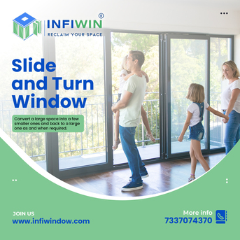 Noida, Real Estate, Enhance Spaces With Slide And Turn Window