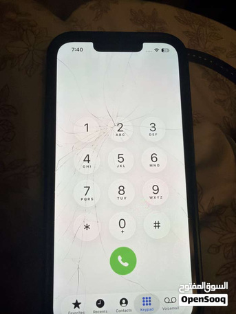 Al Badiah, Mobile Phones, SAR 1050,  IPhone 13 Pro 256gb Screen Cracked