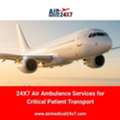 24X7 Air Ambulance Services For Critical Patient Transport