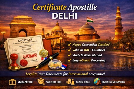 New Delhi, Legal, Certificate Apostille In Delhi