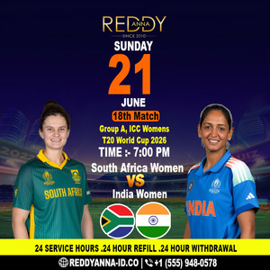 New Delhi, Legal, Enjoy ICC Womens T20 World Cup Live On Reddy Anna Online Book ID.