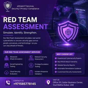 Dubai, Security, Professional Red Team Assessment Services In UAE | EShield IT Services