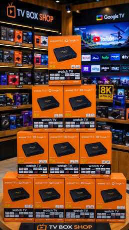 Manama, Electrical & Plumbing, BHD 14,  Smart TV Box &ndash; 8K UHD / Android 19 - 1TB GB Ram+ 2 TB Storage / All TV Channels - 39548774