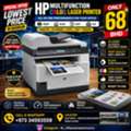 BHD 68,  HP Multifurcations LaserJet Color Printer All In One+Document Feeder High Quality Printer