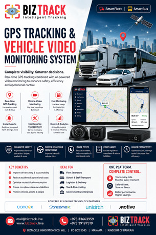 Manama, Auto Parts, BHD 5,  🚛📍 GPS Tracking & Vehicle Video Monitoring System