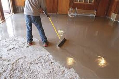 Manama, Construction, Cemnastaious Self Leveling Floor Screed Smooth Finish  ( Parque Fixing, Carpet Fixing )