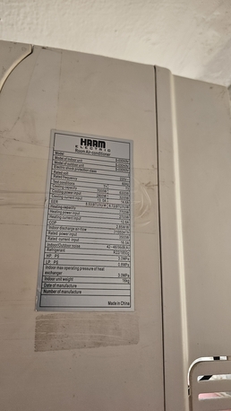 Al Malaz, Air Conditioners, SAR 3200,  Split ACs - 2nos. (1.5TImpex & 2.5T Haam)