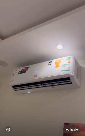 Riyadh, Air Conditioners, SAR 650,  New Amax Slipt Air Condition For Sale, 1.025tons And A Cooling Capacity Of 12,300 Btu/h.