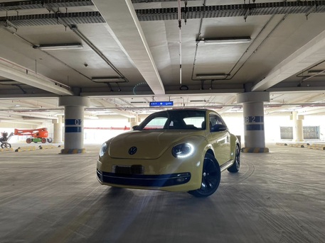Khobar, Vehicles, Cars & Trucks , SAR 45000,  VW BEETLE,  2015,  Automatic,  169000 KM,    (Full Option) &ndash; Iconic Yellow &ndash; Excellent Condition