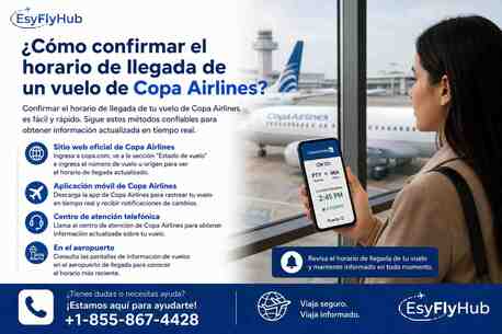 New York, Travel, ¿Cómo Confirmar El Horario De Llegada De Un Vuelo De Copa Airlines?