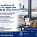 ¿Cómo Confirmar El Horario De Llegada De Un Vuelo De Copa Airlines?