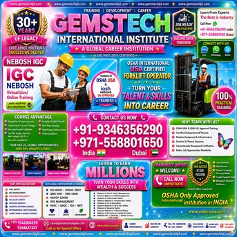 Dubai, Education, Turn Your Skills And  Talent  Into A Successful Career REACH TRUCK FORKLIFT SCM LOGISTICS