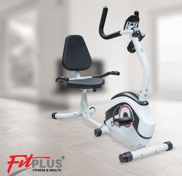 Riyadh, Health & Beauty Items, SAR 350,  Magnetic Recumbent Exercise Bike In White